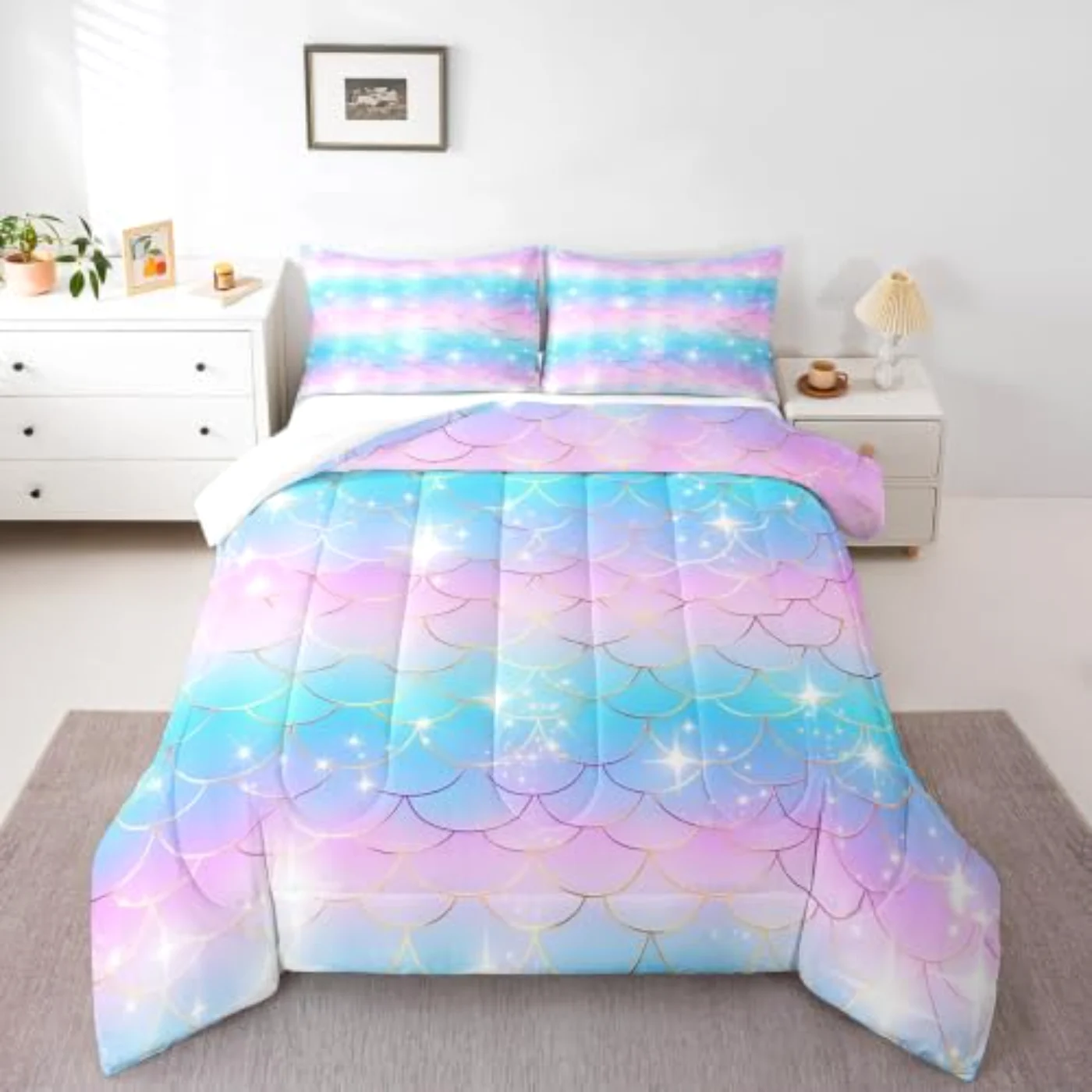 Fish Scales Quilt, Full