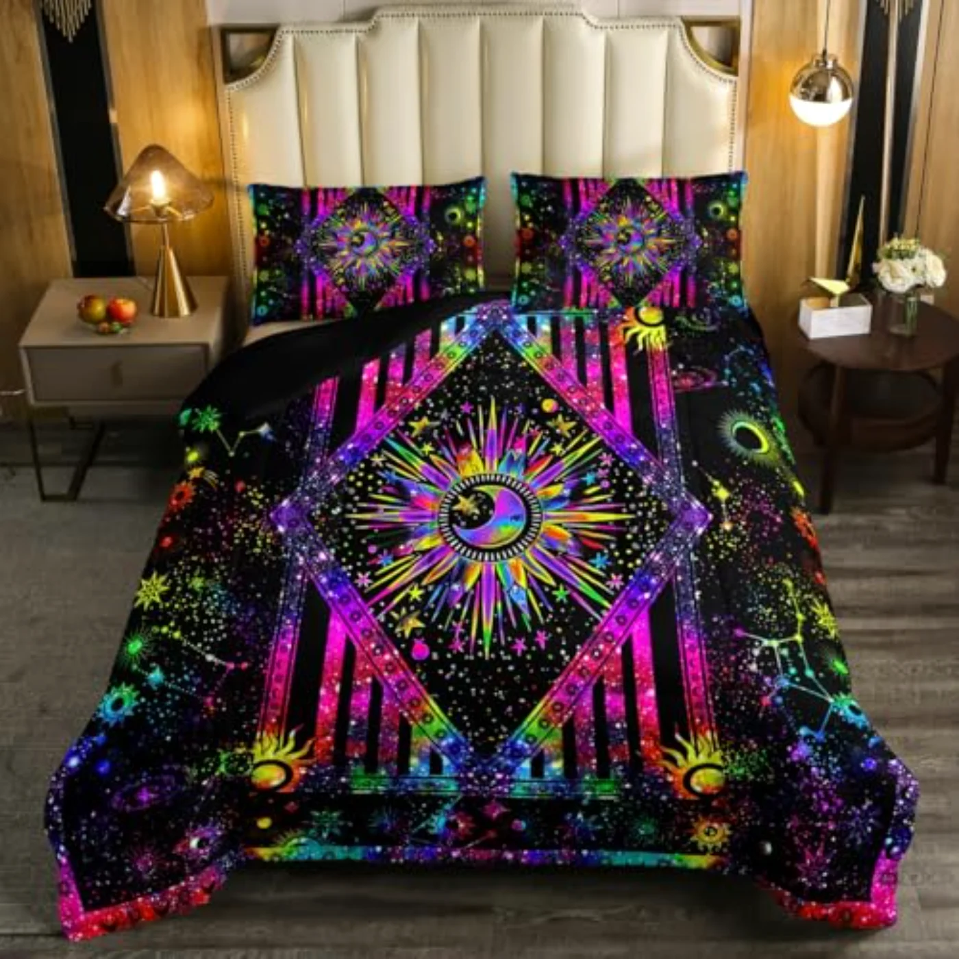 Sun Moon Quilt, Twin