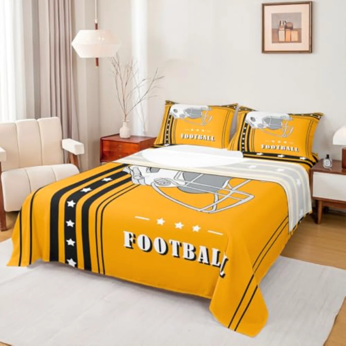 Gridiron Theme Sheets - Boys Sheet Set, Full