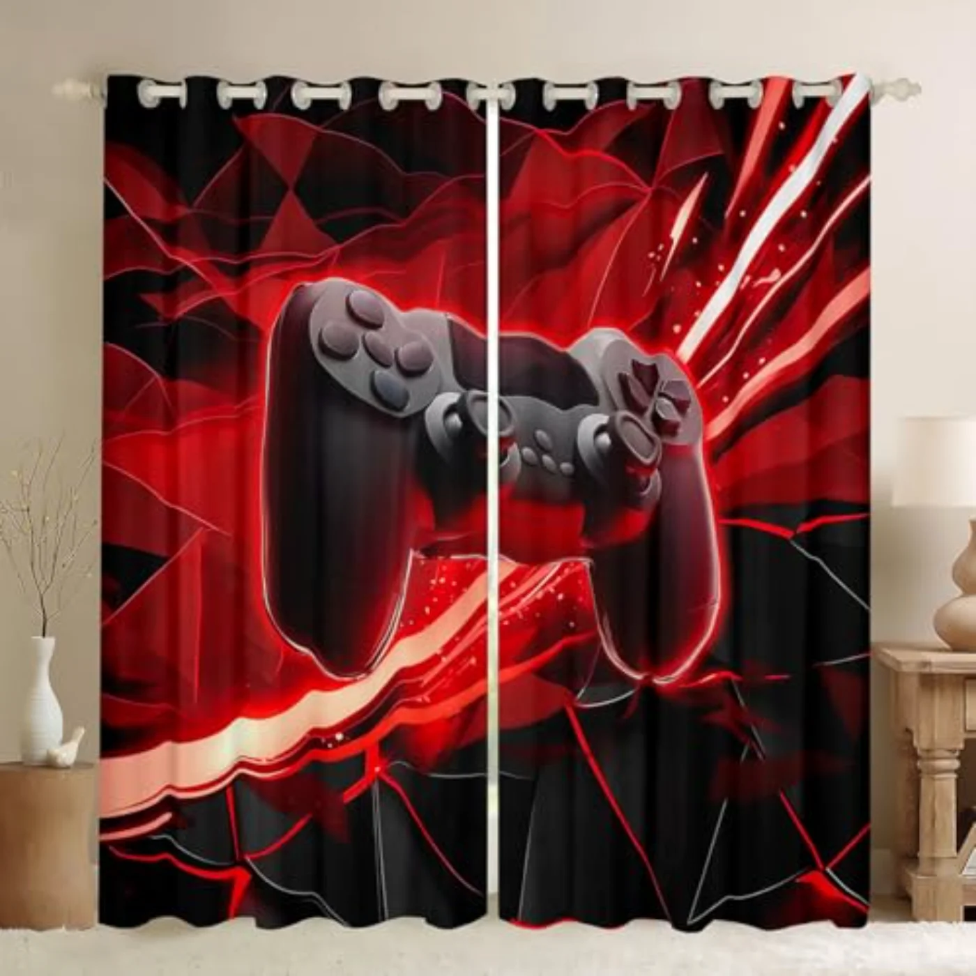 Youth Gaming Gamepad Curtains Curtains