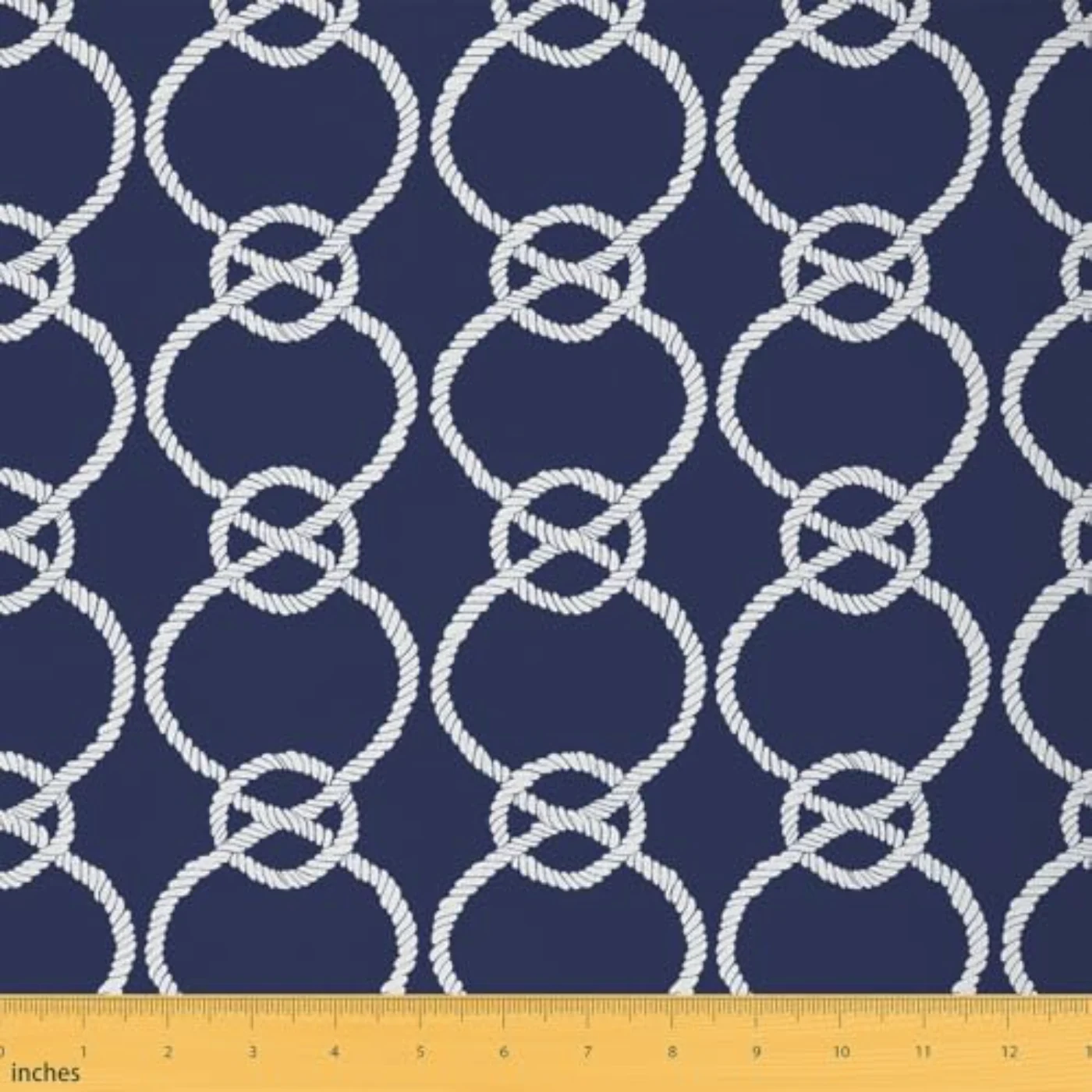 Navy Blue Flannel Fabric By Comforter Set