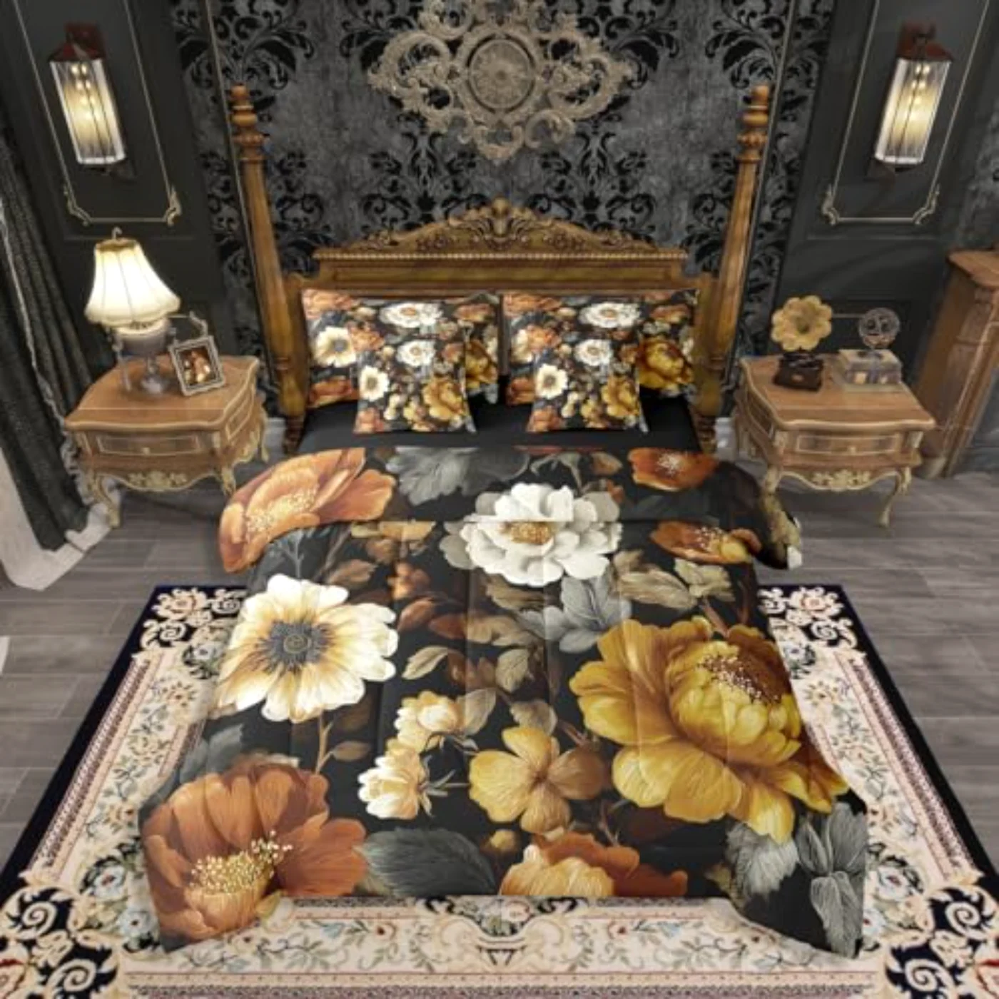 Mid Century Comforter Set, King