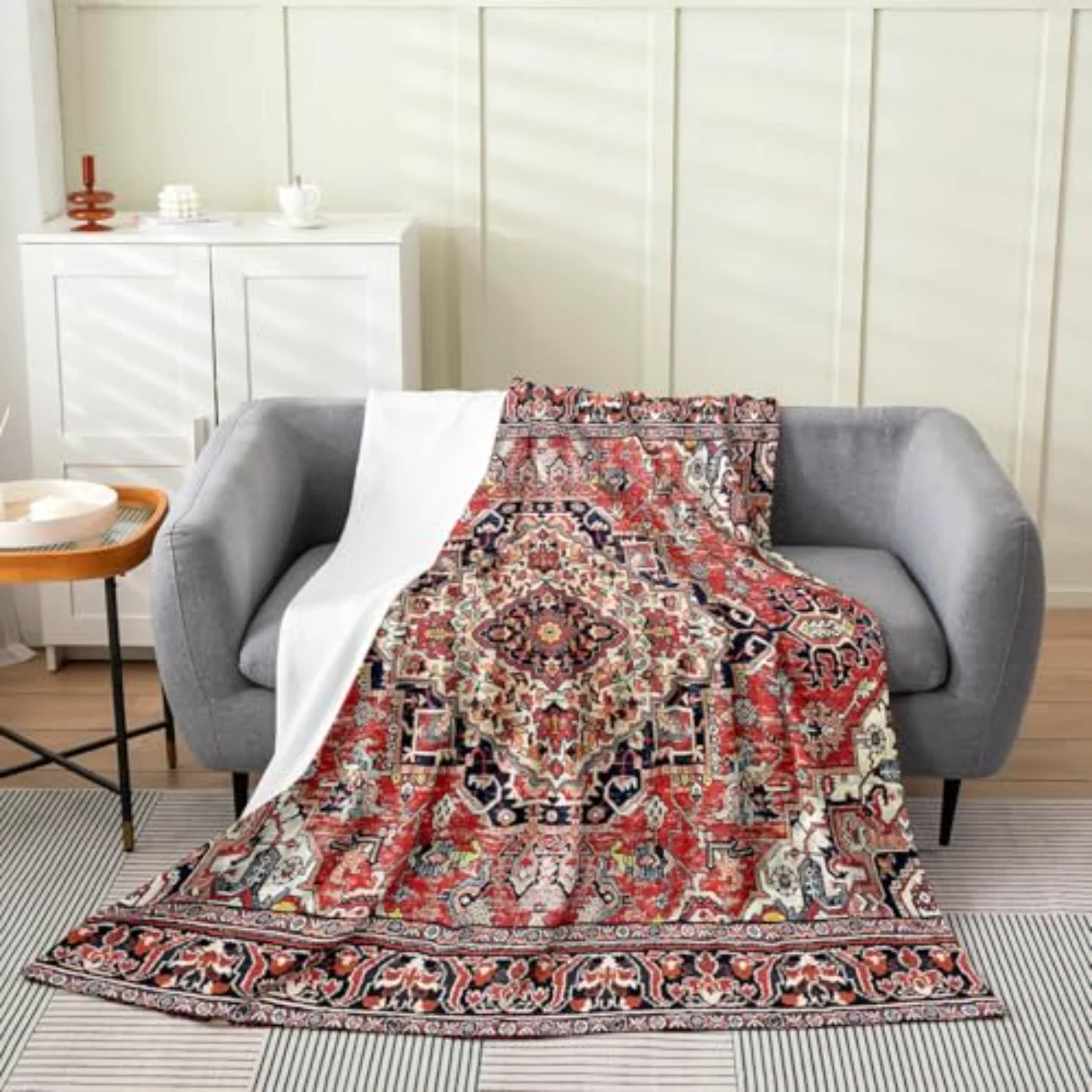 Geometric Boho Blanket Throw X60 Throw