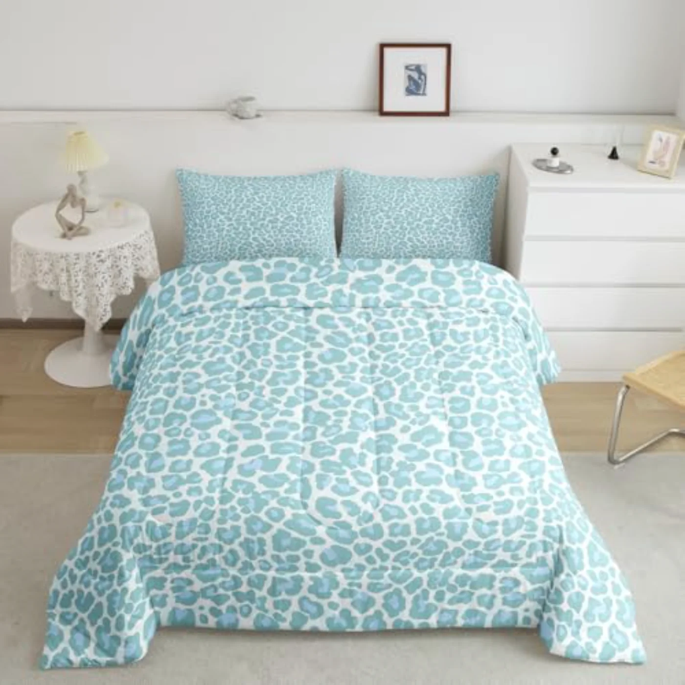 Cheetah Print Comforter Set, Twin