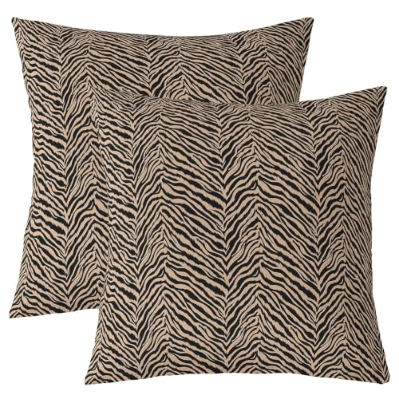 Zebra Print Throw Pillow Covers Pillow Covers