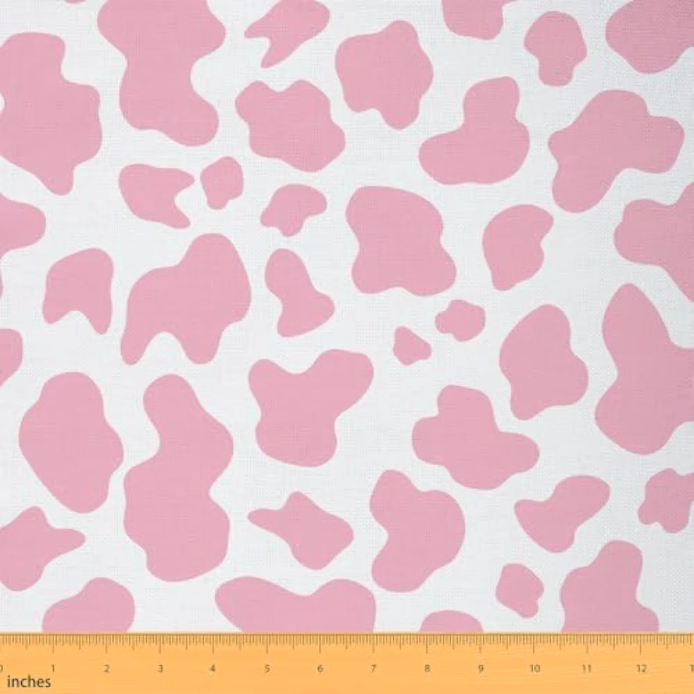 Cow Print Fabric By Yard Comforter, Pink & Blush