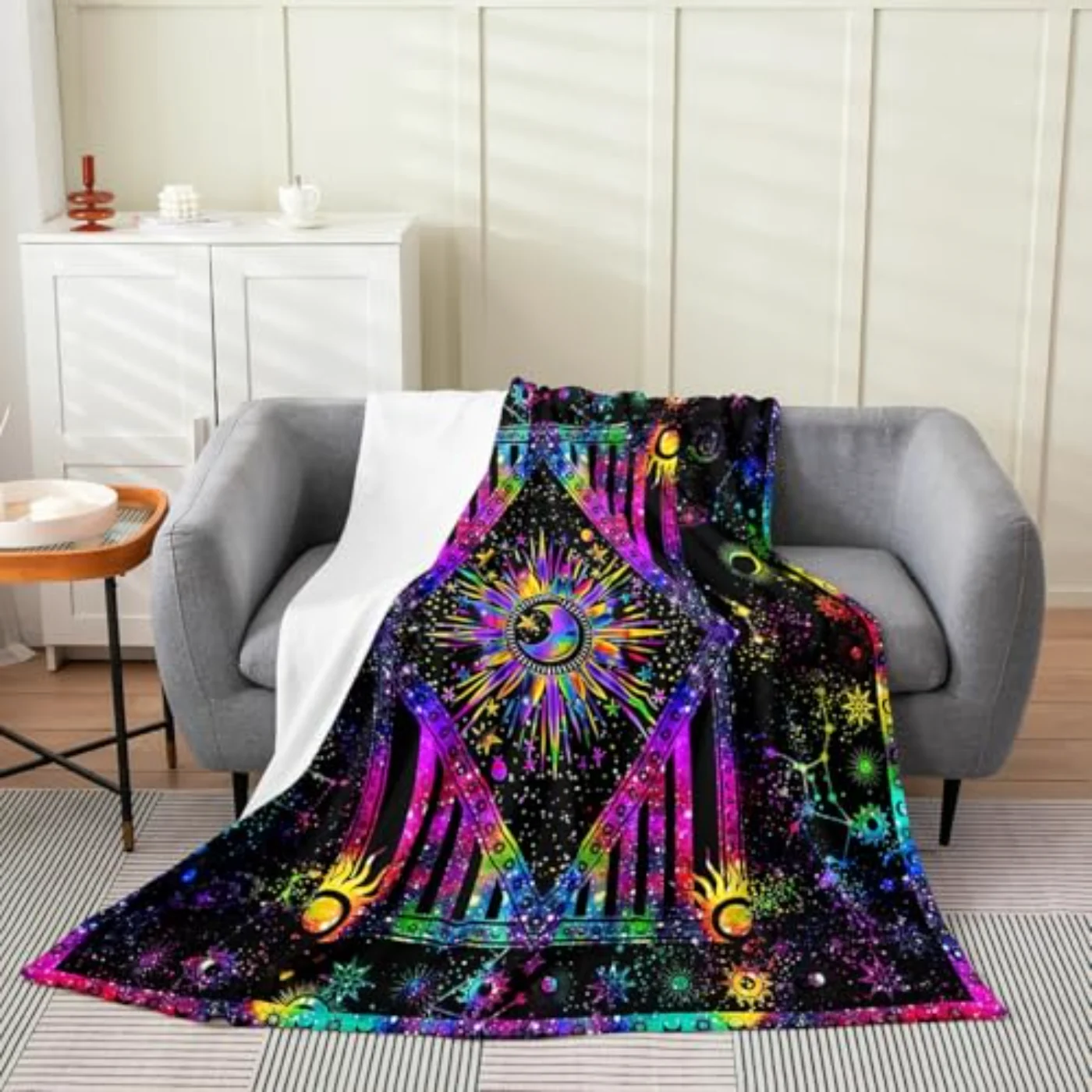 Sun Moon Blanket X90 Throw, Queen