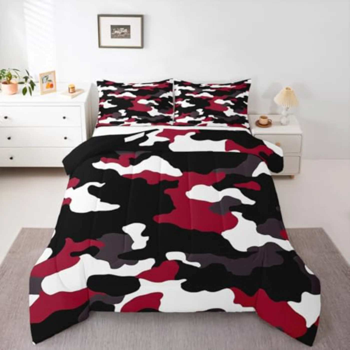 Kids Boys Camo Quilt, Queen