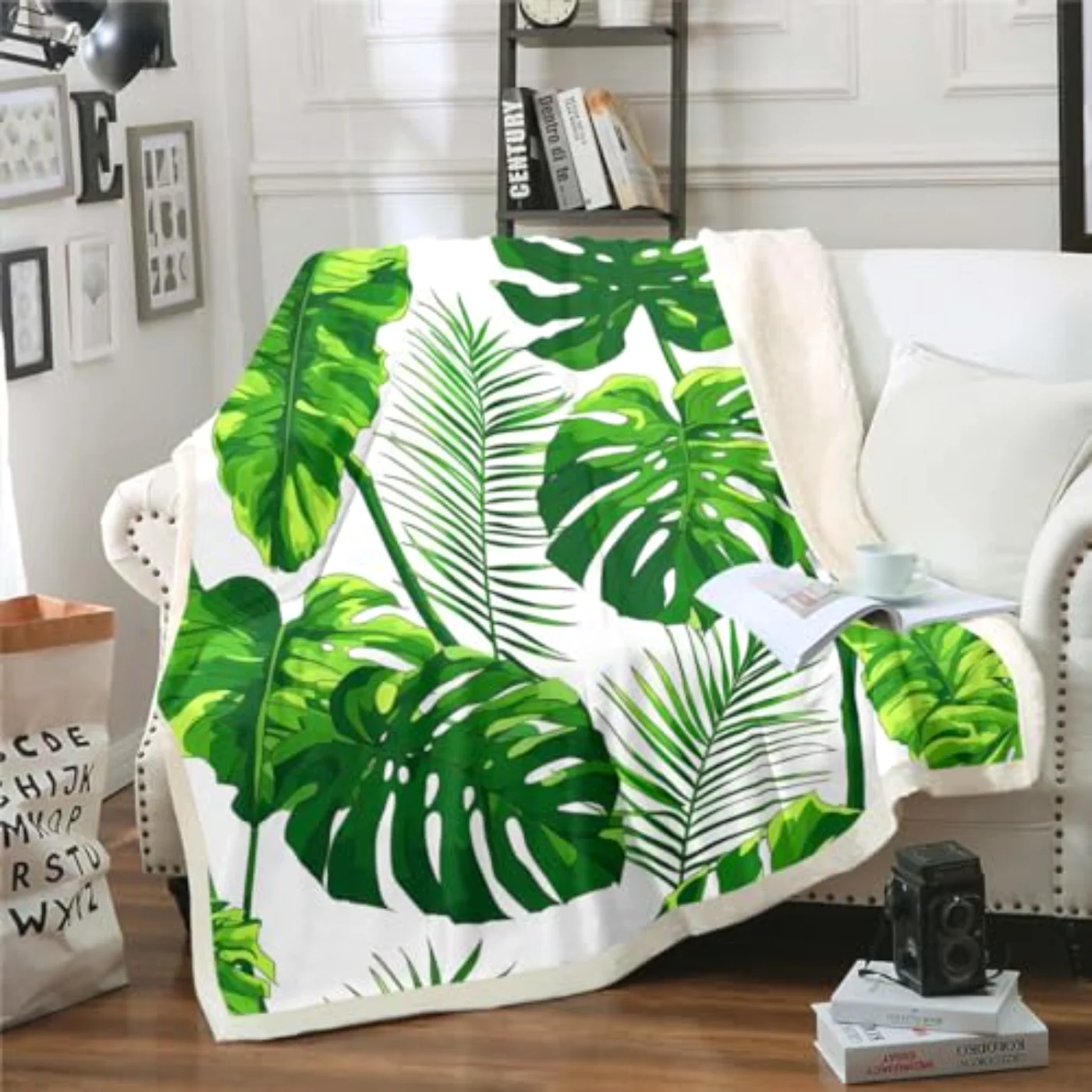 Leaves Blankets Baby Kids Boys Throw