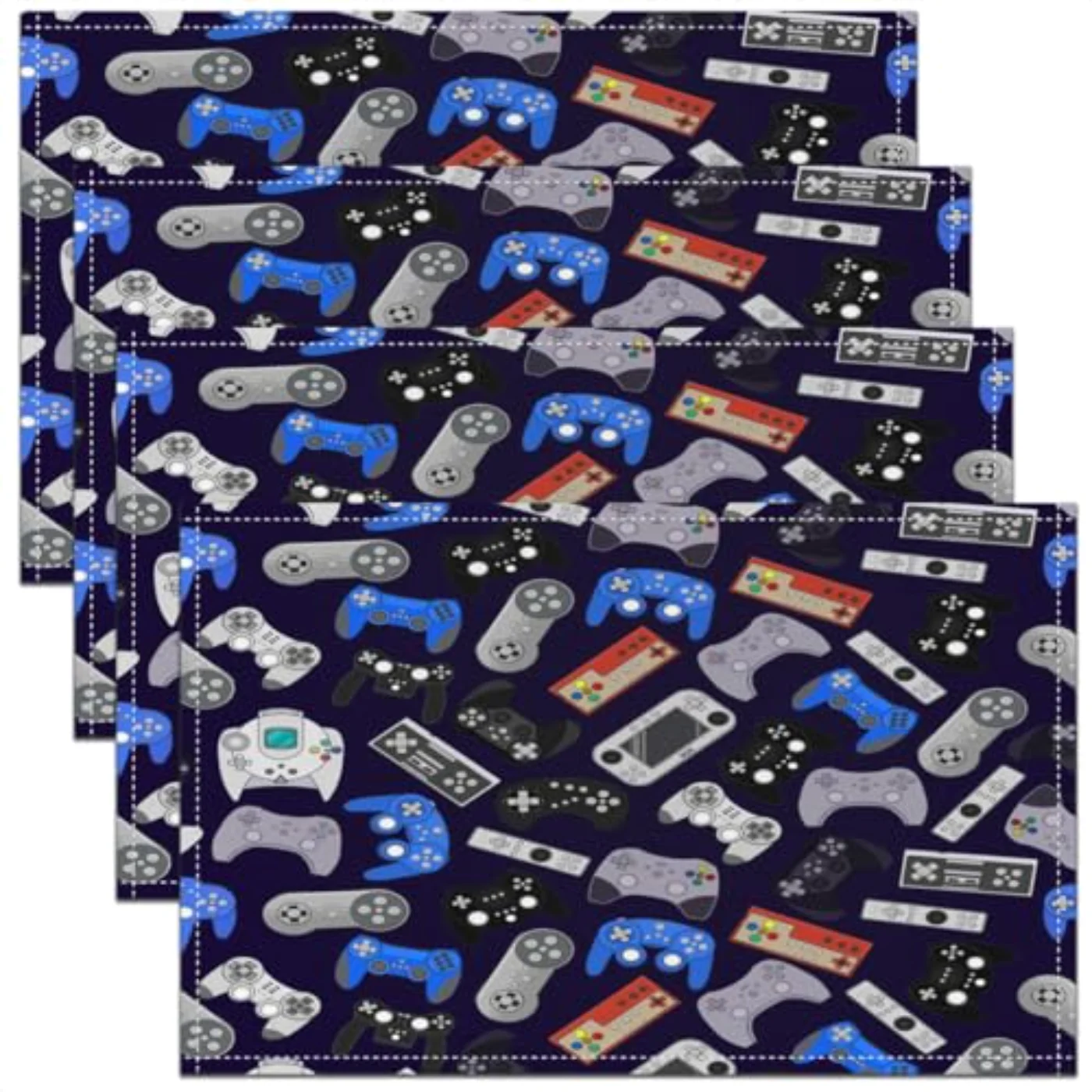 Teens Gamer Place Mats Table Linen