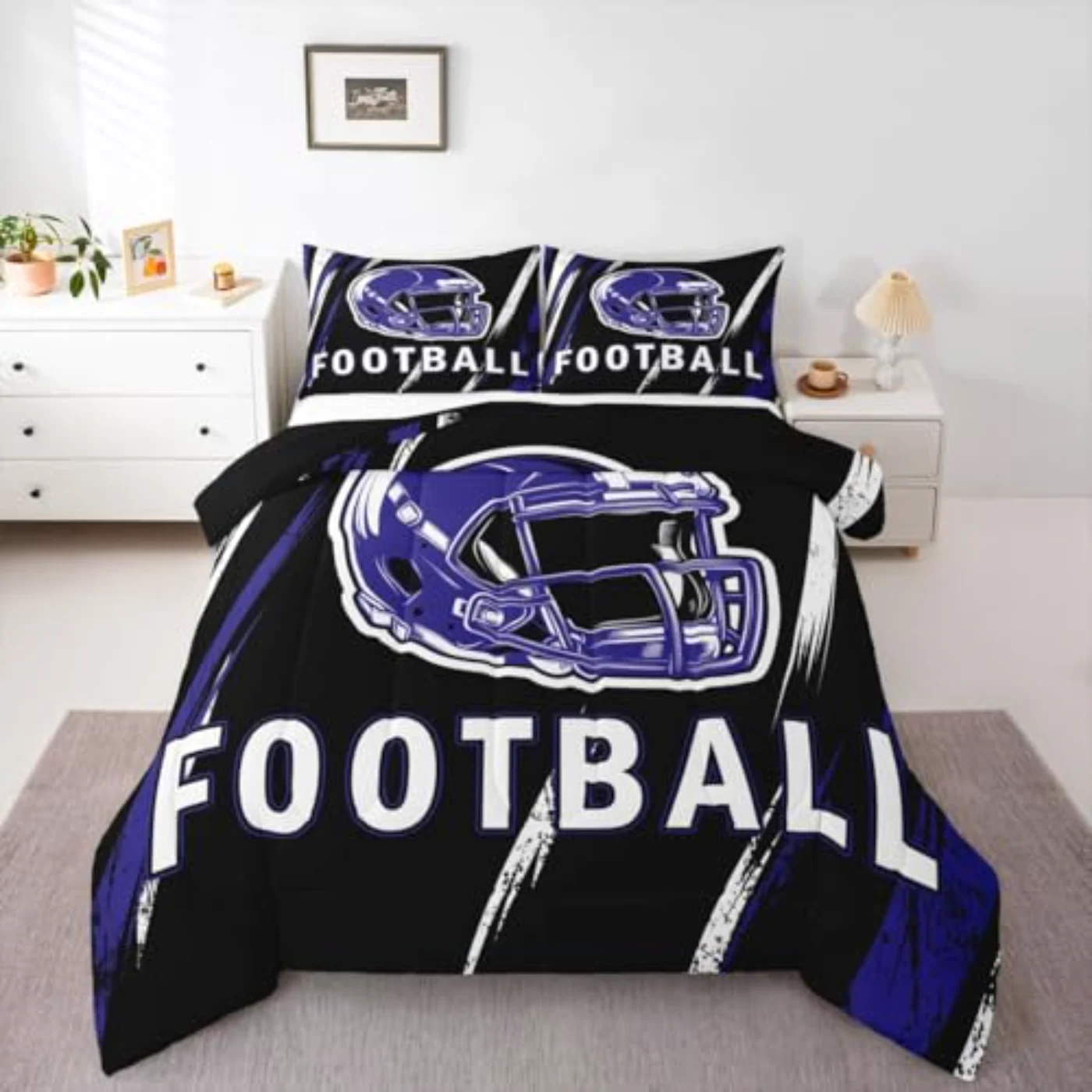 Baltimore Gridiron Gifts Comforter Set, Twin