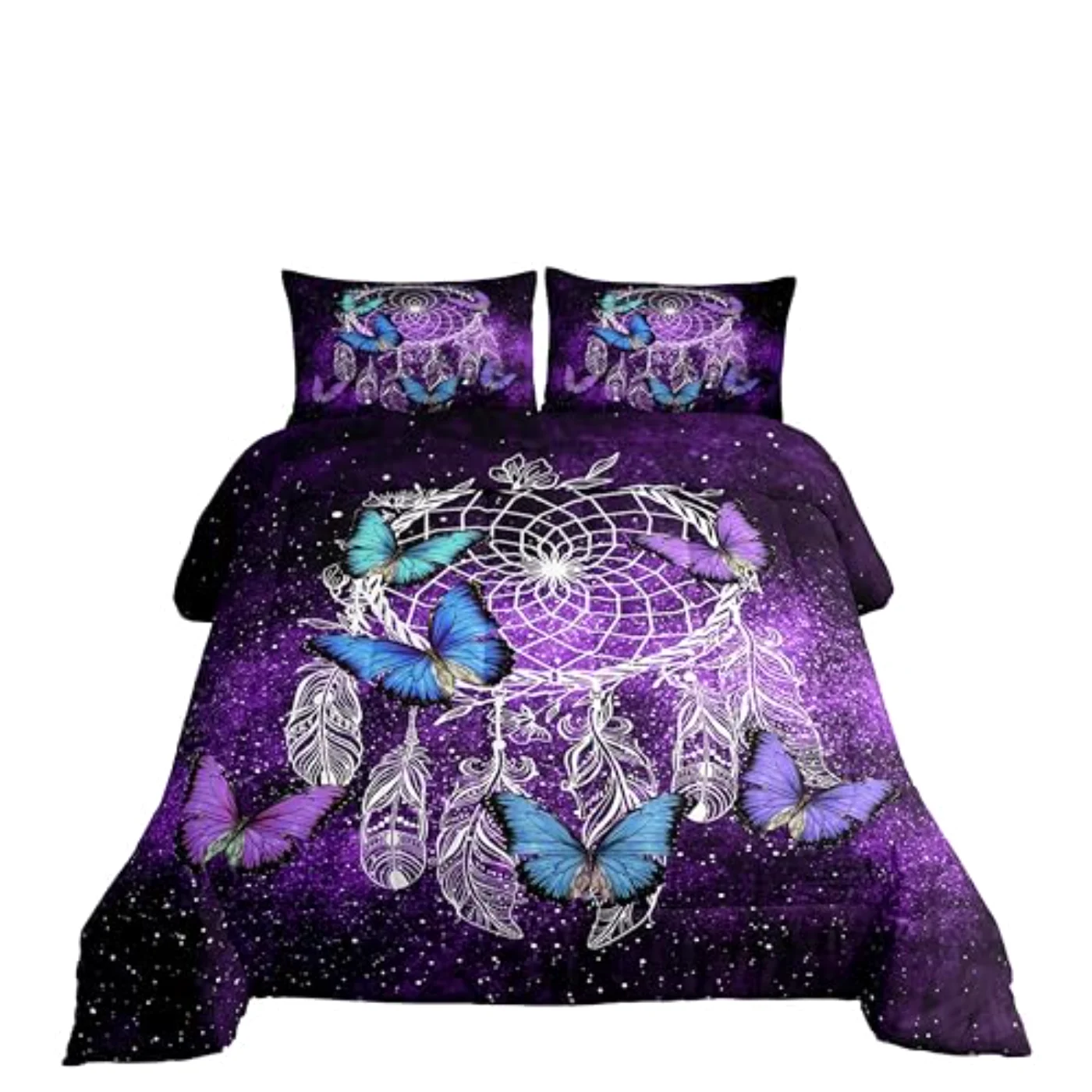 Butterfly Dream Catcher Kids Teens Comforter Set, Twin