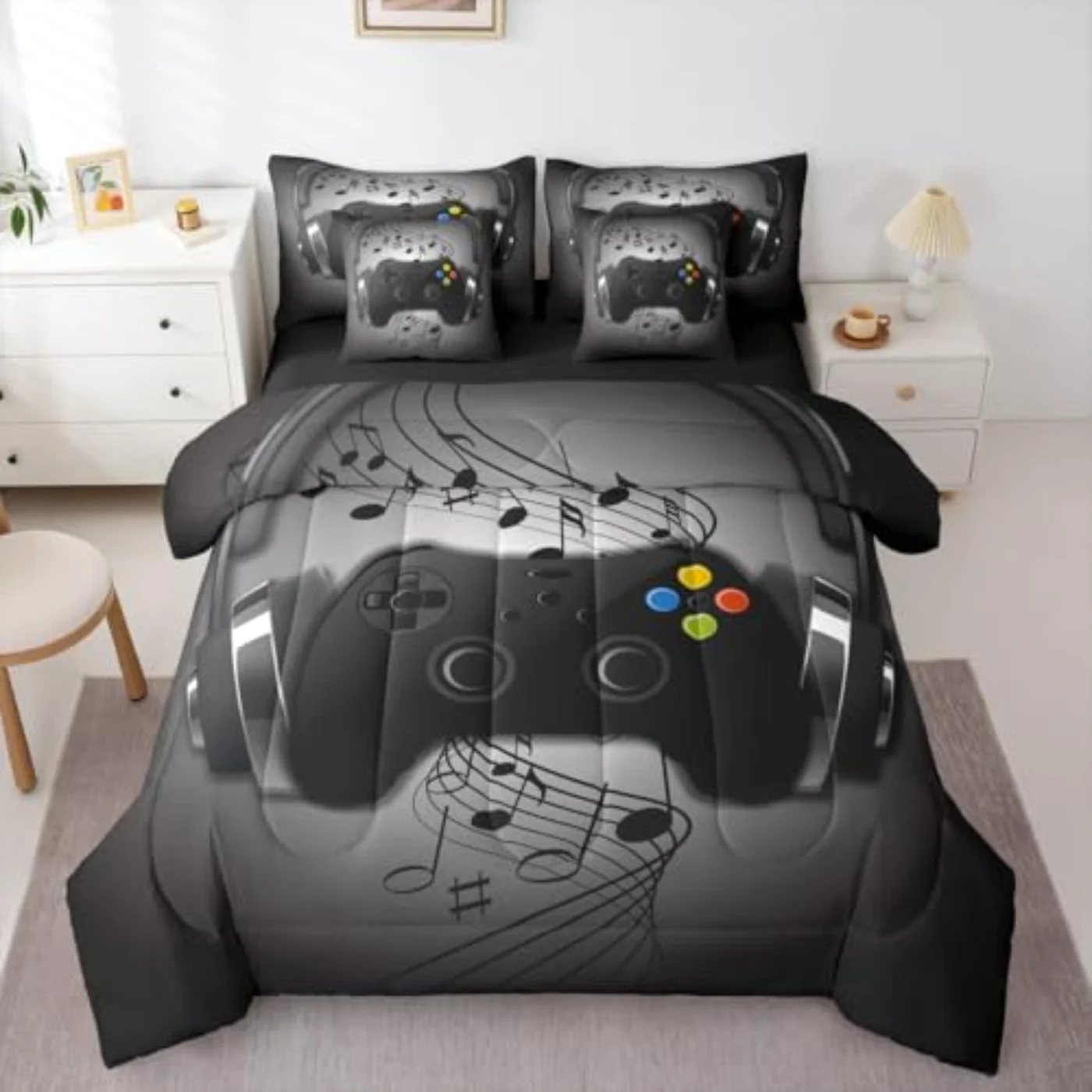 Gamer Boys Comforter Set, Full